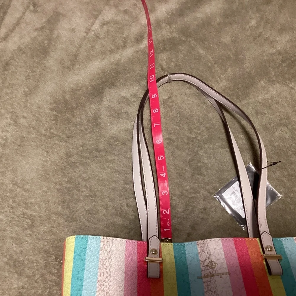 Nanette Lepore Multicolor Striped Shoulder Bag - Picture 10 of 16
